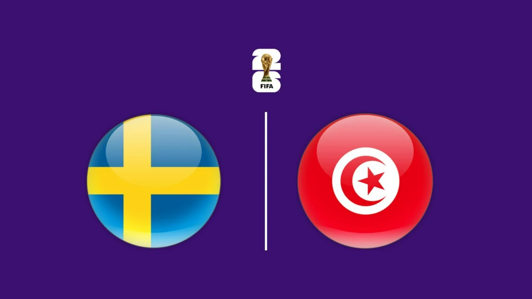 Передача JCH 2026 1-tur «Shvetsiya» - «Tunis»